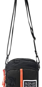 Bandolera Realwanderteam Chica Wanderlust Negro Microfibra