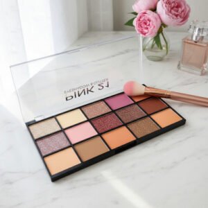 Paleta Sombras Ojos Glam  Collection Glitter Matte Pink 21 Tono 01