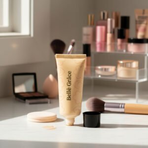 Base De Maquillaje Liquida Foundation De Belle Grace En Pomo