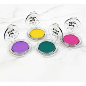 Set 4 Paletas De Sombras De Ojos Fluo Neon Pink 21