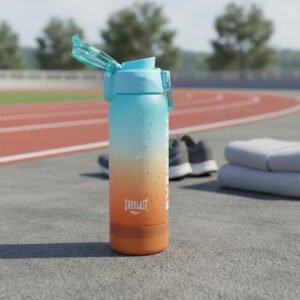 Botella Plastica Everlast Training Medidor Sport Gym 1 Litro