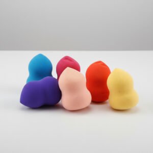 Set 6 Esponjas Gota Latex Para Maquillaje Hongo Blender Surtido Mediana