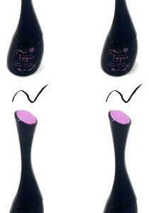 Delineador Liquido Ultra Fino Tejar Waterproof X 4 Unidades Negro Matte