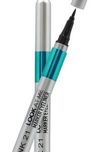 Delineador De Ojos Negro En Fibra Look At Me Pink 21 Negro Mate