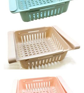 Set Tres Canastos Bandeja Heladera Desmontables Extensibles