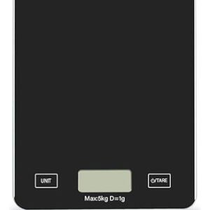 Balanza Digital Cocina Vidrio Templado Tara 1 Gramo 5 Kilos
