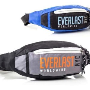 Riñonera Deportiva Everlast Nyc Impermeable Liviana Running Color Negro/gris
