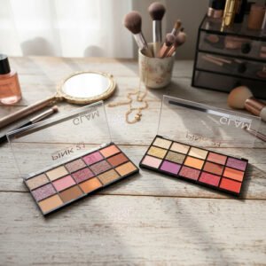 Paleta Sombras Ojos Glam Glitter Matte Pink 21 X 2 Unidades 01-02