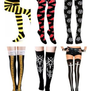 Medias Bucaneras Estampadas Comic Gore Mujer Set X 3 Pares Surtidos Estampado Único