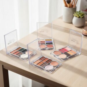 Set 4 Paletas Sombras Para Ojos Brillantes Glow Vibes Skora 01-02-03-04