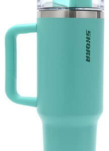 Vaso Térmico Skora 1200 Ml Doble Capa Acero Bombilla Y Tapón