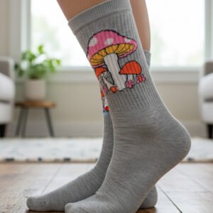 Medias Algodon Acrilico Comics Personajes Media Caña Por Par