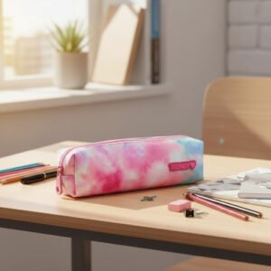 Cartuchera Escolar Rectangular De Nena Trendy Batik Cierre