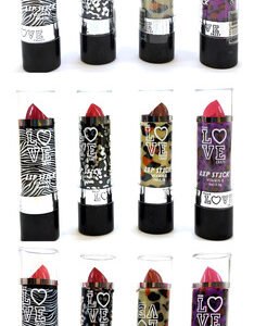 Lapiz Labial Mate Y Perlados Tejar Love Set X 12 Unidades Surtidos
