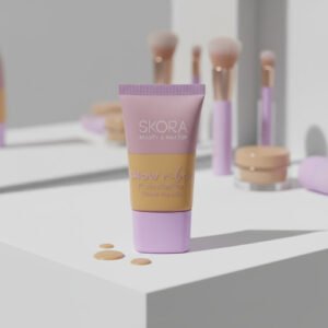 Base Maquillaje Liquida Foundation Glow Vibes De Skora 30 Ml