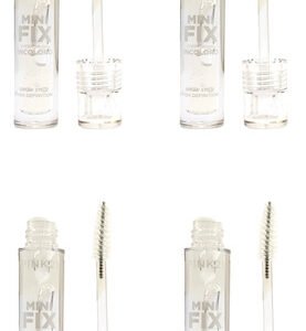 Set X 4 Máscaras Cejas Incolora Mini Fix Eyebrow Gel Pink 21 Incoloro